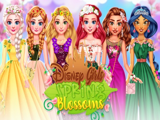 Princess Girls Spring Blossoms online game