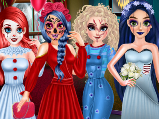 Princess Halloween Party Prep online game