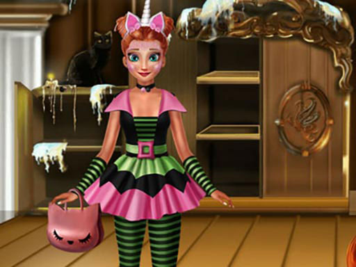 PRINCESS HALLOWEEN PARTY online game