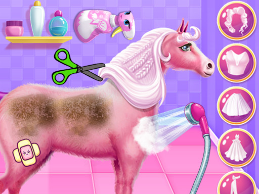 Princess Horse Caring online Girls game