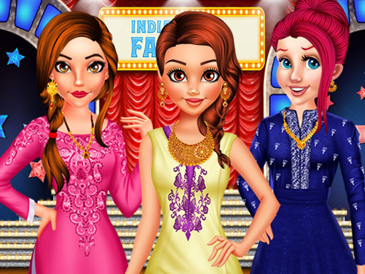 PRINCESS INDIAN GALA FASHION online Girls game