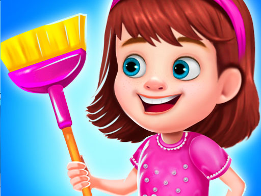 Princess Messy House Cleaning online game