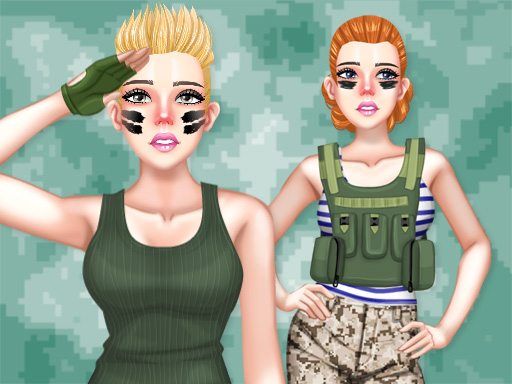 Princess Military Fashion online Girls game