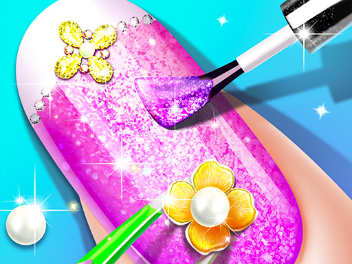 Princess Nail Makeup Salon online Girls game