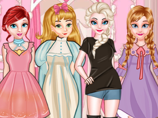 Princess Paper Doll Style Dress Up online game