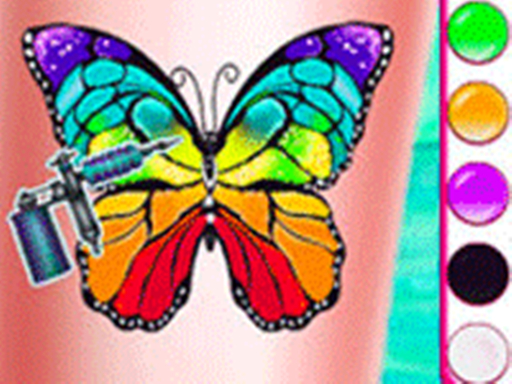 Princess Punk Fashion - Tattoo Desgin online game