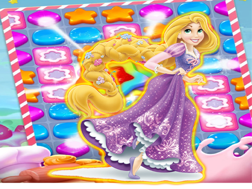 Princess Rapunzel Puzzles & Match3 Games Online online game