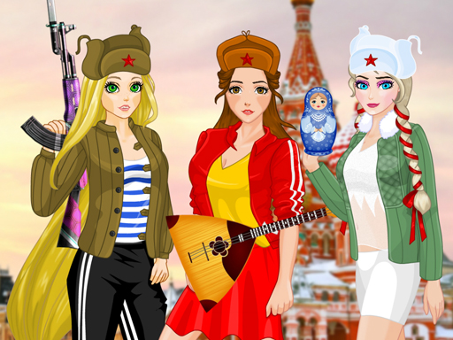 Princess Russian Hooligans online Girls game