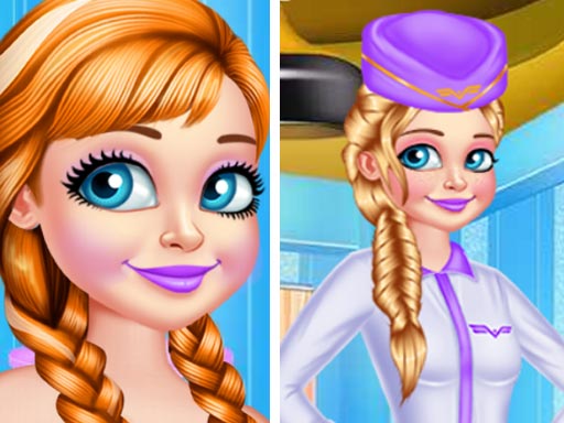 PRINCESS STEWARDESS online Girls game
