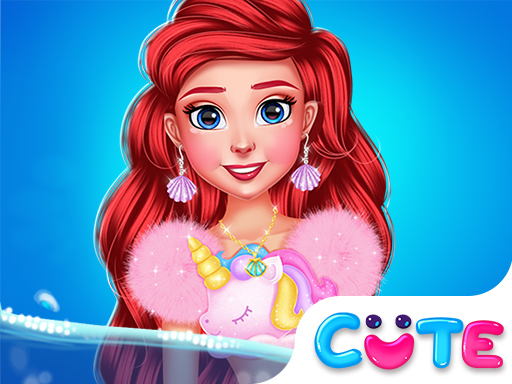 Princess Turned Into Mermaid online Girls game
