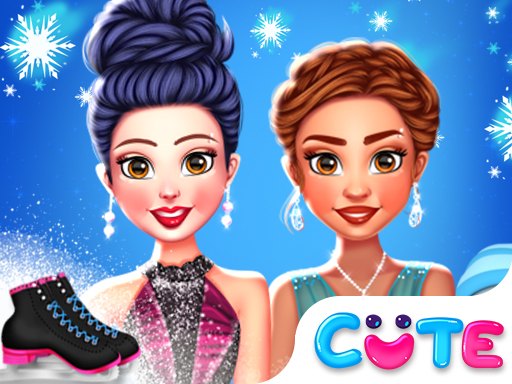 Princess Winter Ice Skating Outfits online Girls game