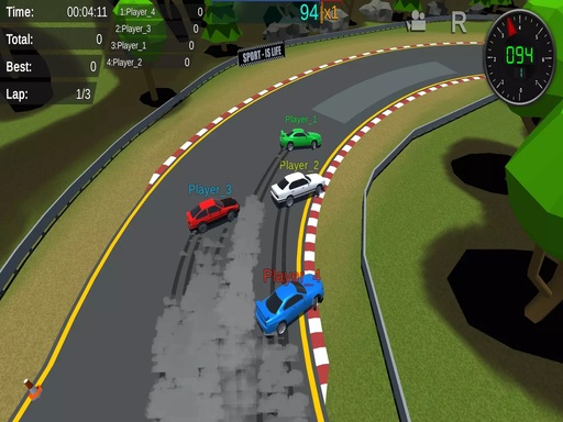 Private Racing Multiplayer online game
