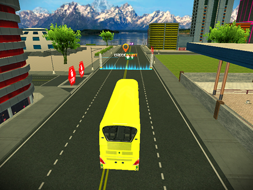 Public City Transport Bus Simulator online game