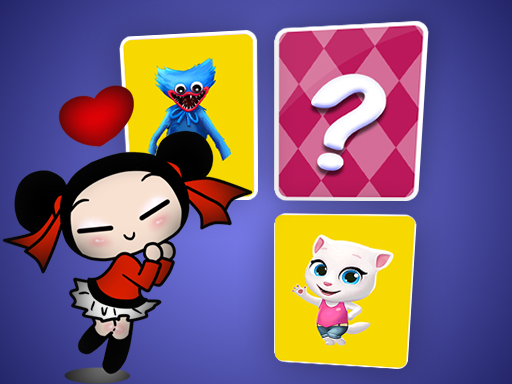 Pucca Memory Card Match online game