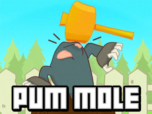 Pum Mole Whack a Mole online Hypercasual game