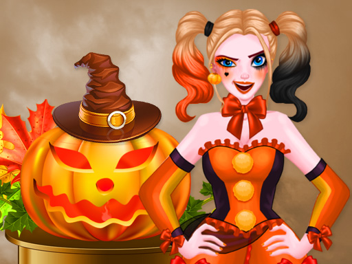 Pumpkin Carving online Girls game