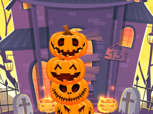 Pumpkin tower halloween online game