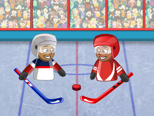 Puppet Hockey Battle online Sports game
