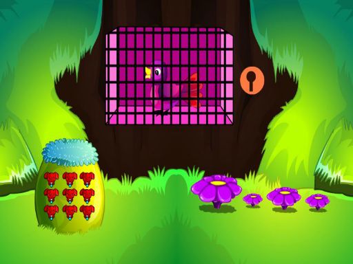 Purple Bird Escape online game