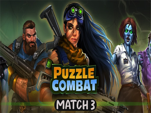 Puzzle Combat match 3 online game