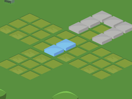 Puzzle Isometric online game