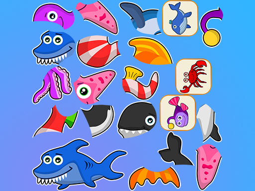 Puzzle Time - Sea Creatures online game