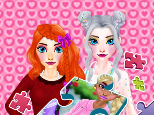 Puzzles - So Different Princess online game