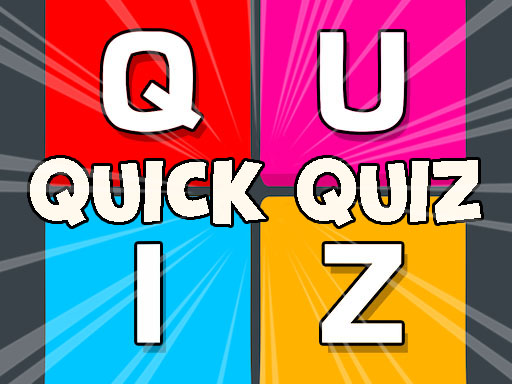 Quick Quiz online game