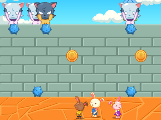 Rabbit Avoid Thorn Ball online game