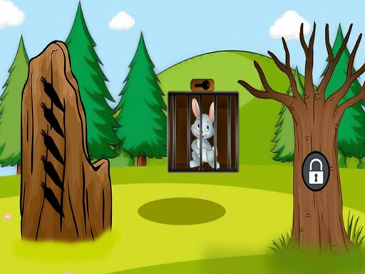 Rabbit Kitten Escape online game