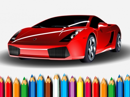 Racing Cars Coloring online Puzzle game
