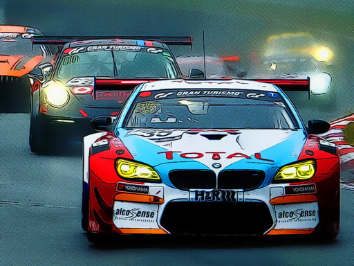 Racing Cars Puzzle online game