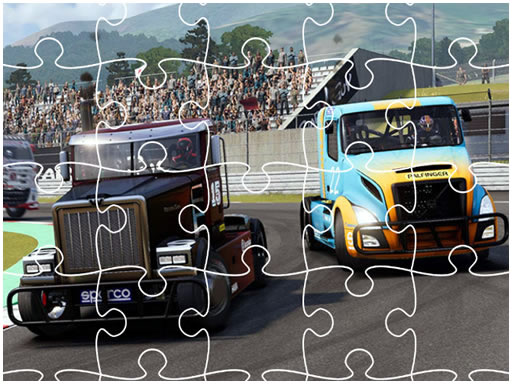 Racing Trucks Jigsaw online game