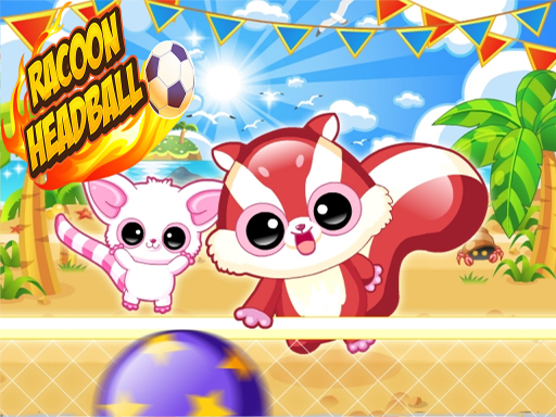 Racoon Headball online game