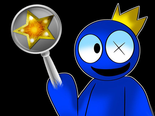 Rainbow Friends Find Stars online Puzzle game
