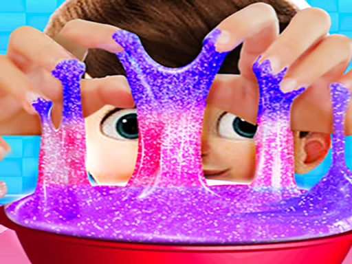 Rainbow Glitter Slime online Girls game