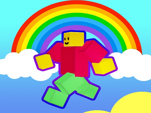 Rainbow Obby online Arcade game
