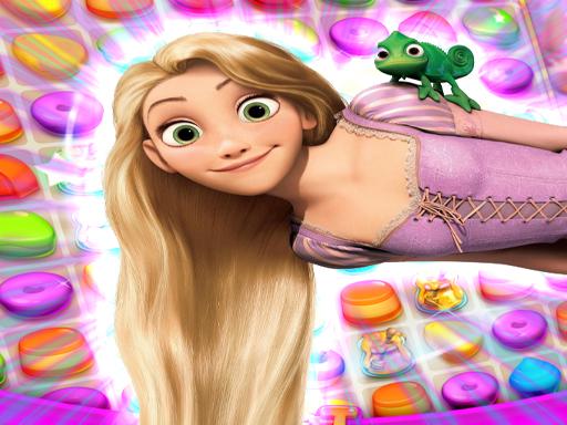 Rapunzel | Tangled Match 3 Puzzle online game