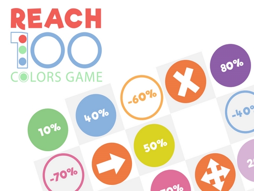 Reach 100 : Colors Game online game