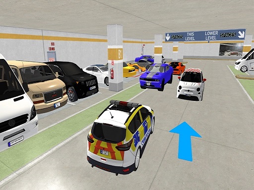 Real Car Parking : Basement Driving Simulation Gam online game