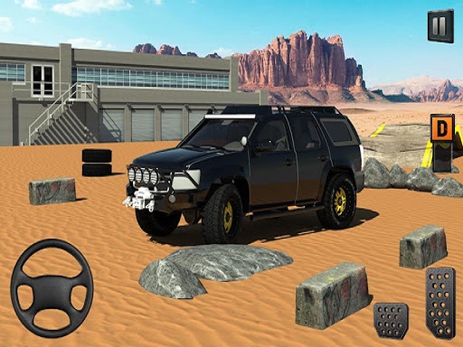 Real Jeep 4x4 Parking Drive 3D online game