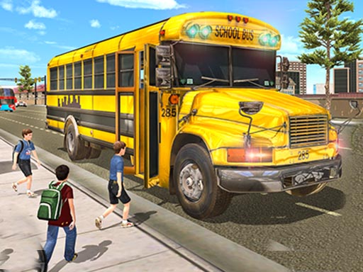 Real School Bus Driving online game