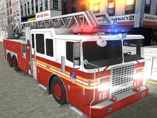 Real Truck Fire Drive Sim online game