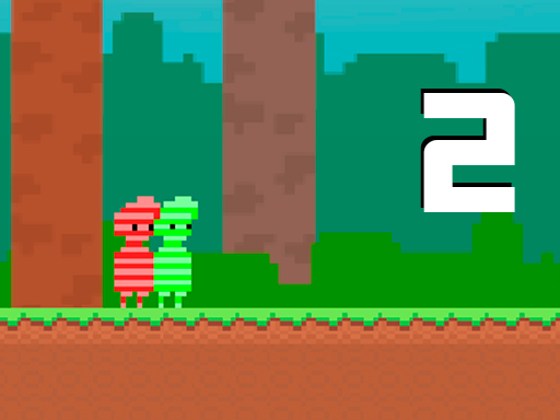 Red and Green 2 Candy Forest online game