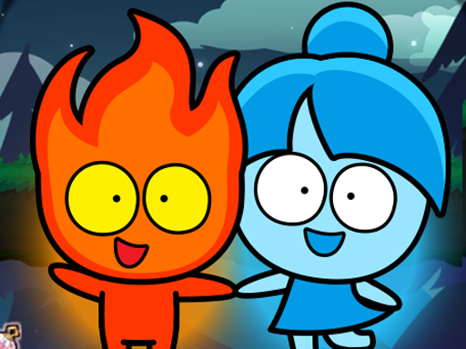 Red boy and Blue girl - Forest Temple Maze online game