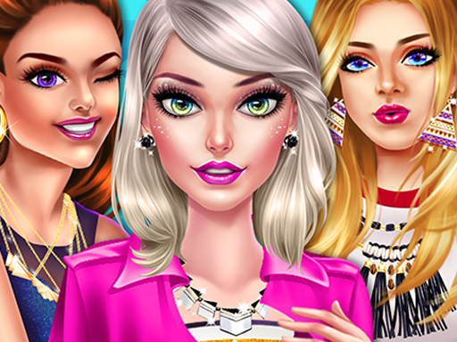 Red Carpet Dress Up Girls Game online game