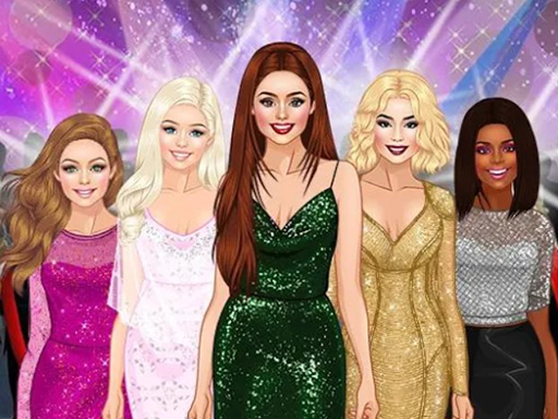 Red Carpet Dress Up Girls online game