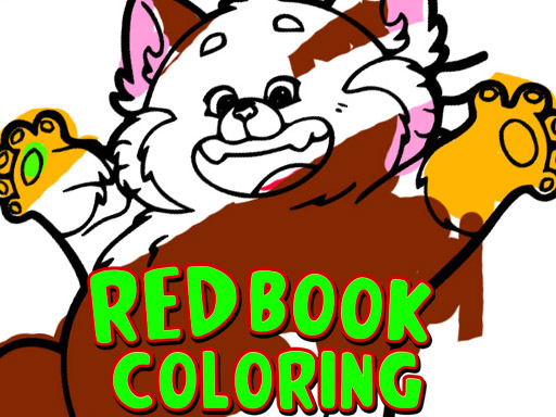 Red Coloring Book online game