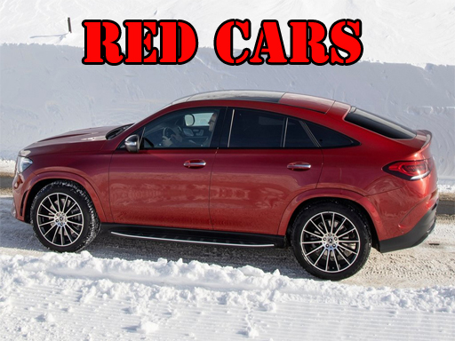 Red GLE Coupe Cars Puzzle online game