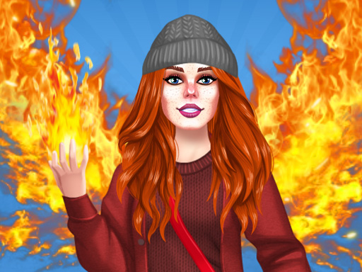 Red-Haired Fairy: Fantasy vs Reality online Girls game